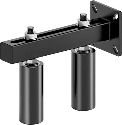 GLIMOVA 6'' Slide Gate Guide Roller | Range 5.5in | Adjustable UHMW Hard Nylon...
