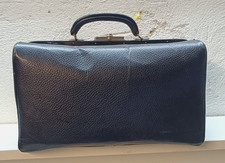 Alte Leder Arzttasche Apotheker Schwarz- 26016