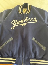 Mitchell & Ness Wool Cooperstown Collection Jacket Size 60-4X Rare W/hat Combo