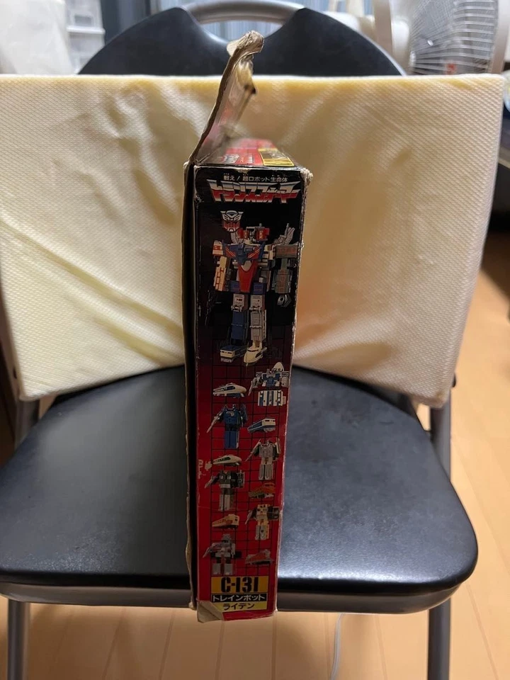 Takara G1 Transformers C-131 Trainbot Raiden Vintage Rare used - Image 4 of 4