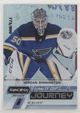 2020 Synergy Stanley Cup Journey Postseason 773/899 Jordan Binnington #CJ-JB z6b