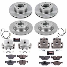 Powerstop Oe Stock Replacement Low-dust Ceramic Brake Pad, Rotor And Caliper Kit