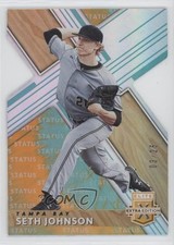 2019 Panini Elite Extra Edition Status Tie-Dye Die-Cut 3/25 Seth Johnson #40 1b3