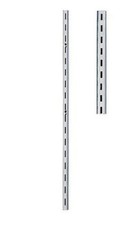 SSWBasics 3 foot Chrome Slotted Standard ½ inch slots 1 inch on center