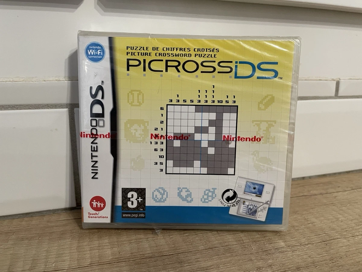 Videojuego Picross DS para Nintendo DS nuevo y sellado