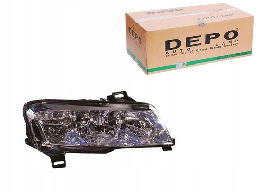 DEPO Rechts Scheinwerfer H7/H1 für Fiat Stilo 2001-2003 Halogen Europaversion - Bild 7 von 8