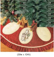 FATHER CHRISTMAS    CROSS STITCH PATTERN ONLY  -  KN  ERSS