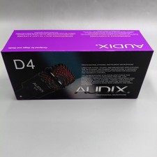 NEW Audix D4 Hypercardioid Dynamic Instrument Microphone Free shipping