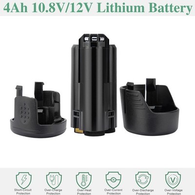 10.8V/12V 4000mAh Li-ion Battery for Bosch BAT411 BAT412 BAT414 BAT420 GSR GDR