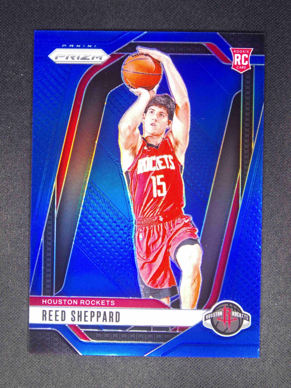 2024-25 Panini Prizm Reed Sheppard #268 RC Rookie Blue /199