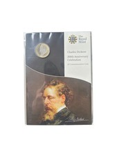 2012 Charles Dickens 200th Ann £2 Coin  Sealed