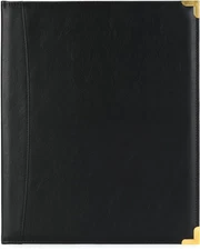 Protec F2BK Deluxe Padded Music Folder with Brass Corners (5-pack) Bundle