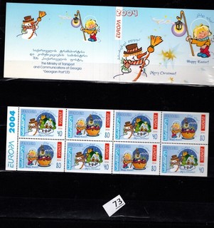 // GEORGIA 2004 MNH BOOKLET EUROPA CEPT MERRY CHRISTMAS