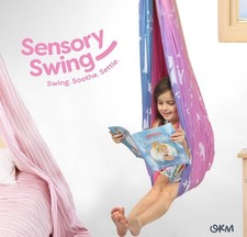 Double Layer Therapy Swing Hammock Indoor Outdoor Sensory Swing for Kids Adults