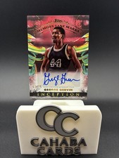 2024-25 Topps Inception - George Gervin /75 Memory Lane Marks Auto #MLM-GG Spurs