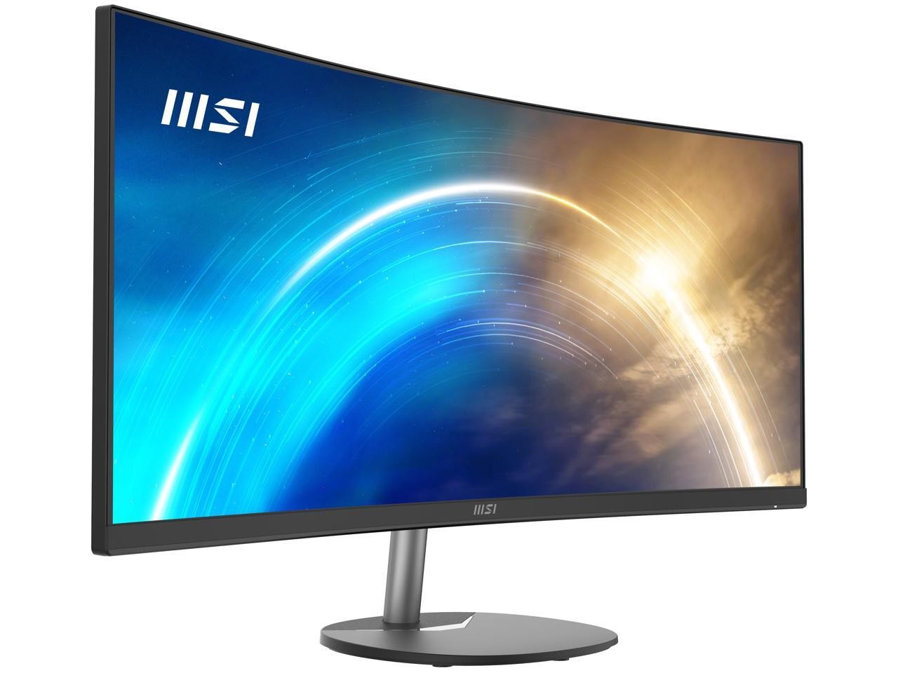 Monitor curvo MSI PRO MP341CQ 34" VA UWQHD 100Hz, 1ms, FreeSync, parlantes, inclinable, imagen 3