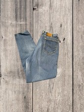 Vintage Lee High Waisted Tapered Jeans Size 16 Med