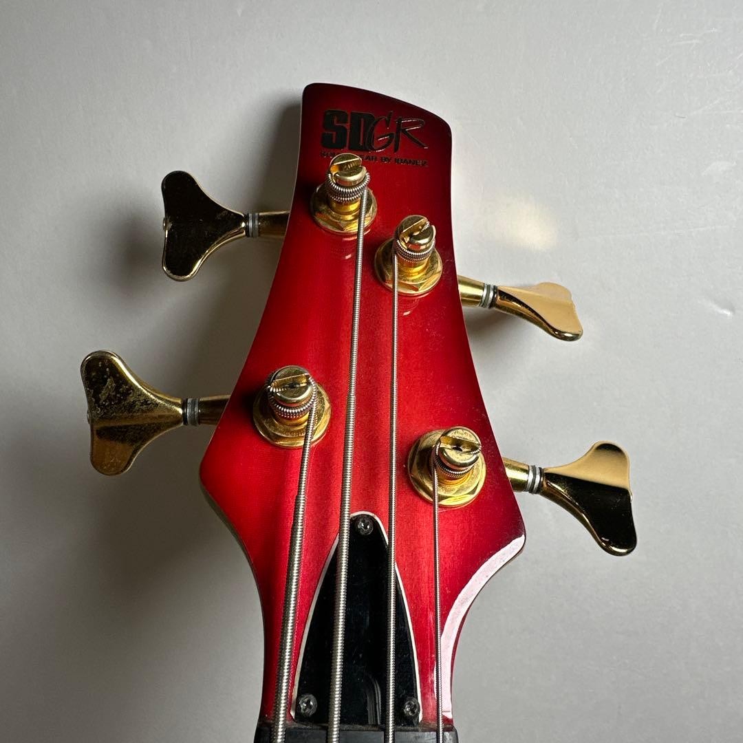 Ibanez SRシリーズ 4弦エレキベース レッド 日本製 キグバック付き Ibanez SR series 4-string electric bass red made in Japan with