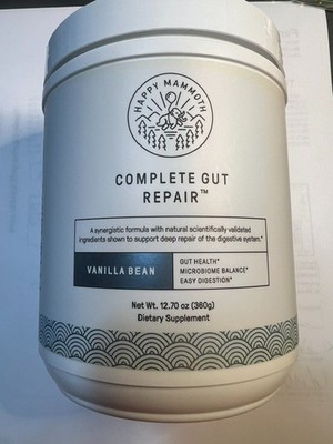 Happy Mammoth Complete Gut Repair Vanilla Bean / FREE Shipping Exp. 7/2027