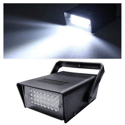 Stroboskop Disco Licht, 32 LED Strobe Light Disco Blitzlicht Party led Strobo...