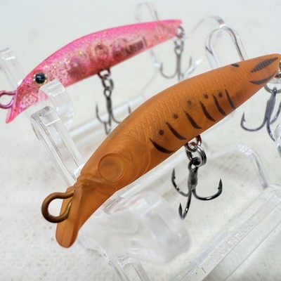 140 JPY, , ''TICT x Lucky Craft Stream Drive 45, 2er Set'', 3 gewonnene Artikel...