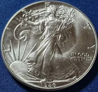 A Better Date 1986 American Silver Eagle 1 Troy Oz .999 Silver First Yr