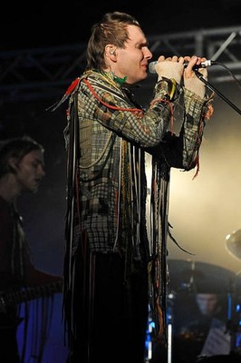 Jonsi Birgisson performs day three of Latitude Festival 2010 at He- Old Photo 1