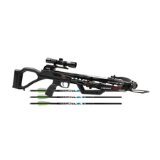 Killer Instinct Hero 380 Crossbow with Lumix 4x32mm IR-W scope (Black)