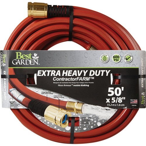 Best Garden 5/8 In. Dia. x 50 Ft. L. Drinking Water Safe Contractor Hose Best - 第 2/2 張圖片