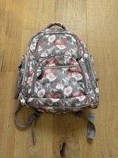 Bananafish Studio Dahlia All Over Print Backpack Diaper Bag Floral Pretty Girly
