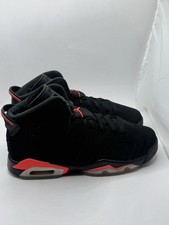 Air Jordan 6 Black Infrared Youth Size 6Y 384665-060