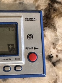 Vintage Nintendo Time Out Game And Watch - WORKS GREAT Handheld Game 1980