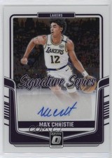 2024-25 Panini Donruss Optic Signature Series Max Christie #SS-MAX Auto 1i98