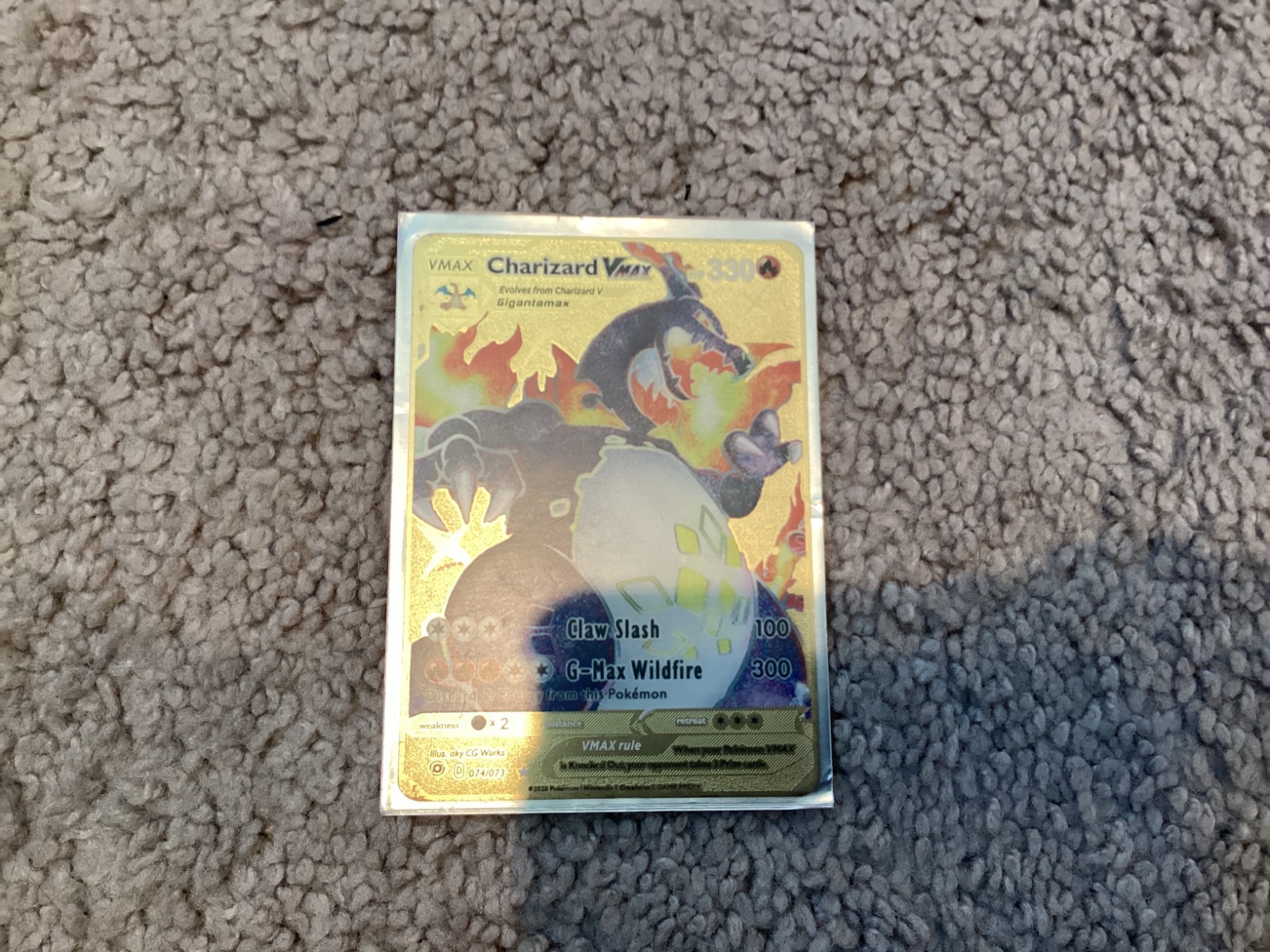 Charizard VMAX SV107/SV122 Shining Fates: Shiny Vault Holo