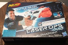 Nerf Laser Ops Pro AlphaPoint Blaster Bluetooth Lazer Tag Mobile Battle Ready
