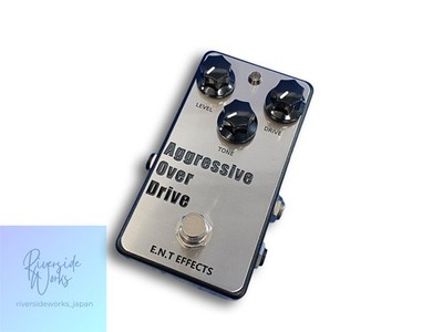 E.N.T EFFECTS Aggressive Over Drive Guitar Pedal Used JP