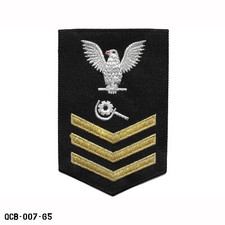 Machinery Repair Tech Sleeve Patch US Navy Petty Officer 1st Class E6 Female NEW