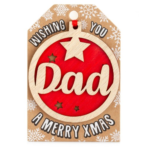 Personalised Wooden Name Hanging Christmas Tree Bauble Decoration Xmas Gift - Picture 13 of 201