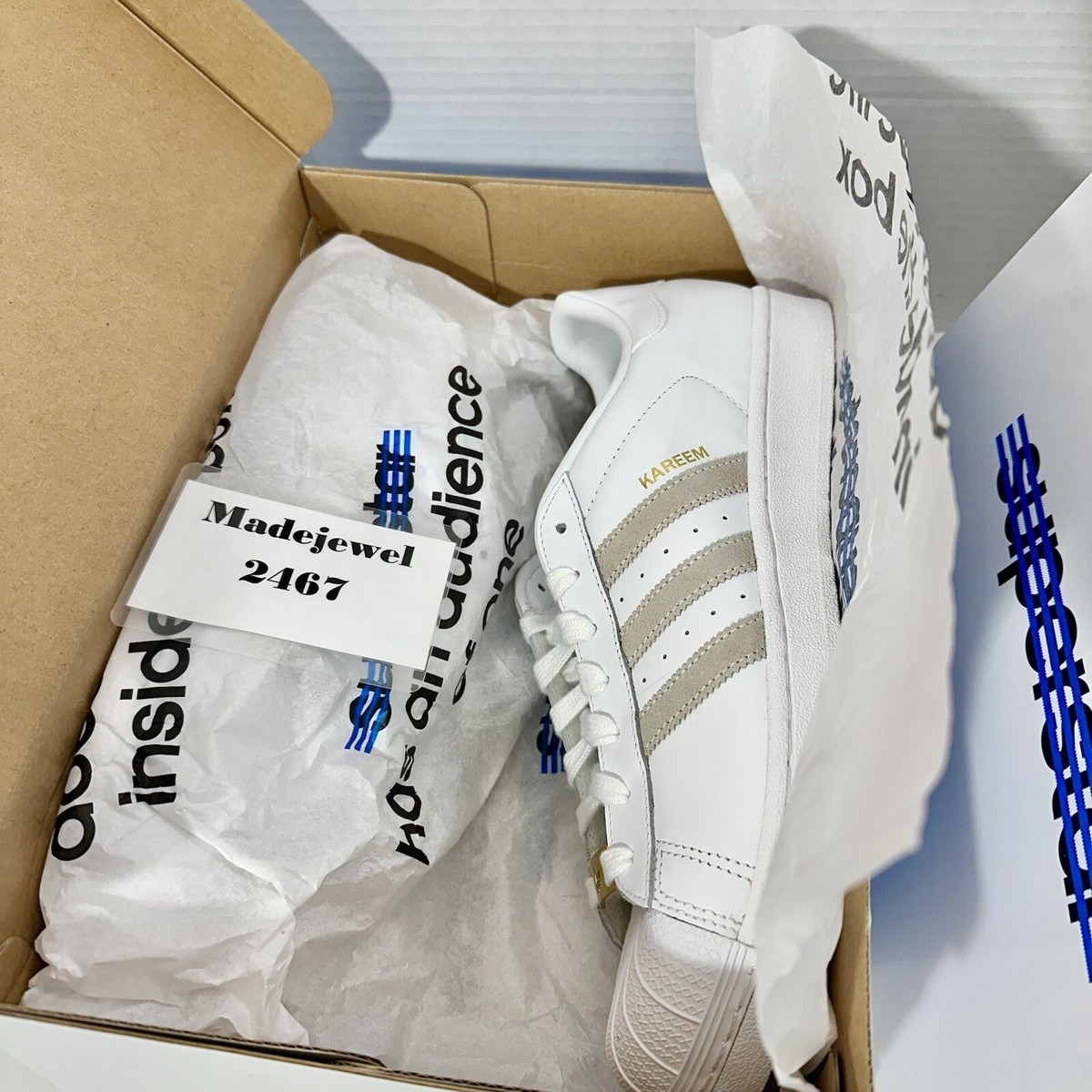 Adidas RYR Kareem Campbell Superstar RT Sz 13 2015 Release Pre-owned Adidas RYR Kareem Campbell Superstar RT Sz 10.5 New DS 2015  main image 4