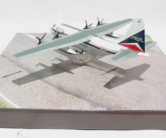 Corgi  Lockheed Martin L-100 HERCULES, DELTA AIR LINES,N9259R, Widget scheme. - Image 4 of 4