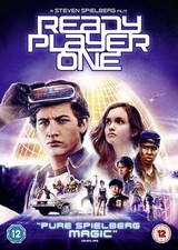 🆕READY PLAYER ONE (2018) (DVD 2018) RGN 2 BBFC 12 STEVEN SPIELBERG