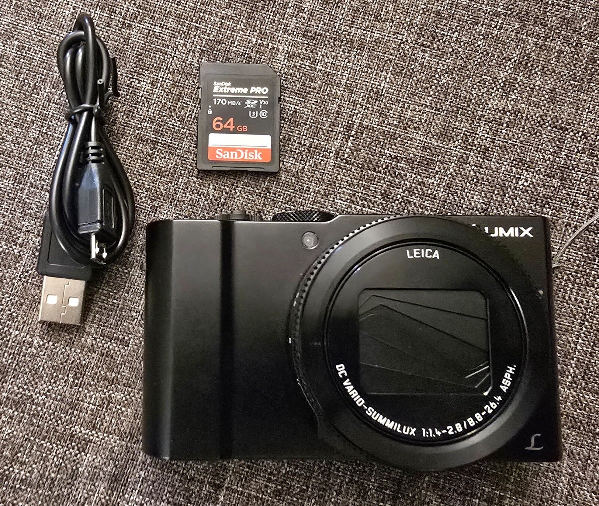 Panasonic Lumix DMC-LX10 Optical Zoom Camera 20.1 Megapixel