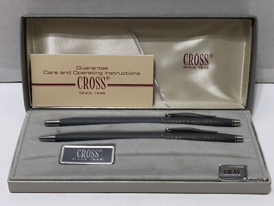 Rare CROSS 2101 Pen Set - McCarty Holman JITNEY JUNGLE Jackson, Mississippi