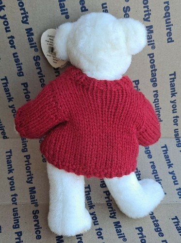 Vintage 1993 Ty Beanie Baby Attic Treasures "Nicolus" The Christmas Bear - Picture 6 of 7