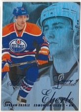 2012-13 Fleer Retro Flair Showcase Row 2 Legacy Collection #9 Jordan Eberle /150