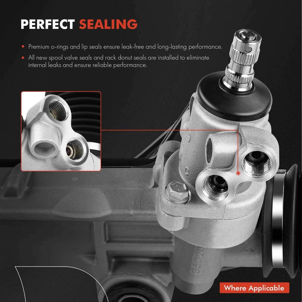 Conjunto de cremallera y piñón de dirección asistida para Chevy Optra 2004-2007 Suzuki Forenza Foto 4 de 4