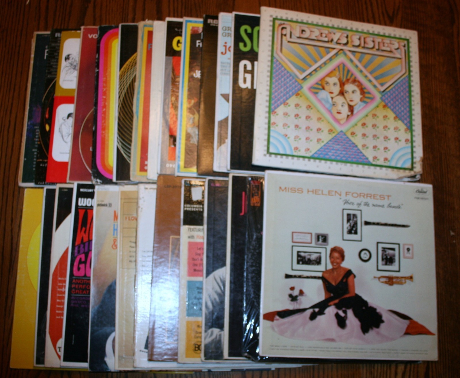 27 VINYL RECORDS ALL BIG BAND SWING JAZZ SEE PHOTOS-image