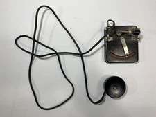 Antique,  Philmore Galena Crystal Radio Receiver Detector + Speaker, Not Tested