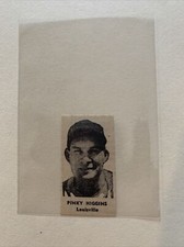 Pinky Higgins Louisville Colonels Minor Leagues 1951 Baseball Panel RARE!