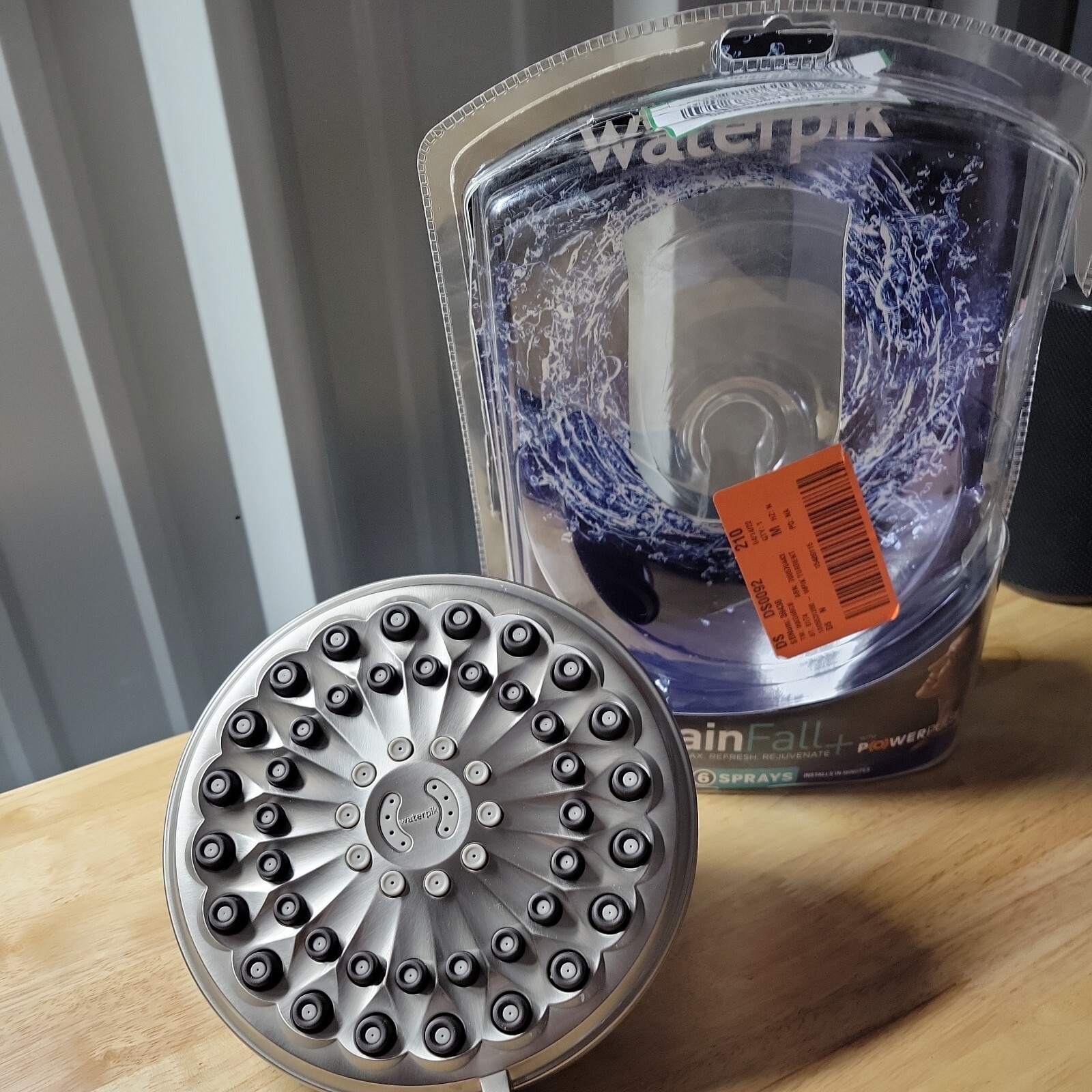 Waterpik Showerhead with PowerPulse Massage Brushed Nickel XED639E eBay